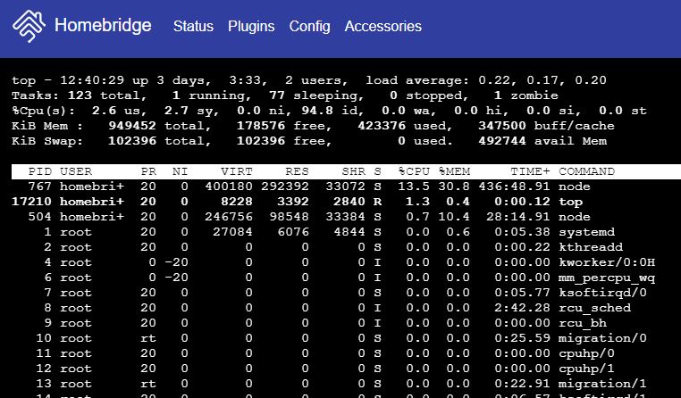 Homebridge service crash every 3~4 days · Issue #2891 · homebridge ...