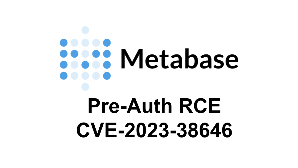 GitHub shamo0/CVE202338646PoC Metabase Preauth RCE