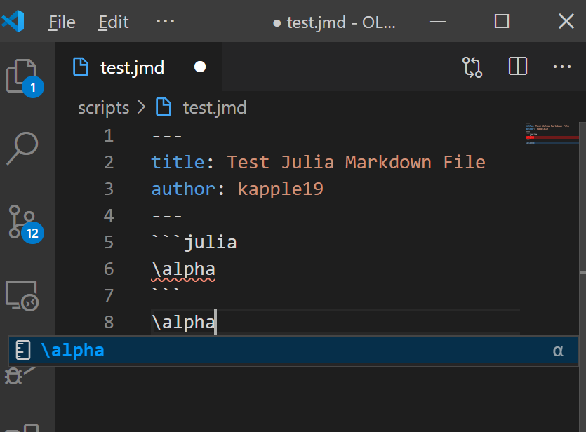 Tab completion works outside but not inside code blocks · Issue #1776 ...