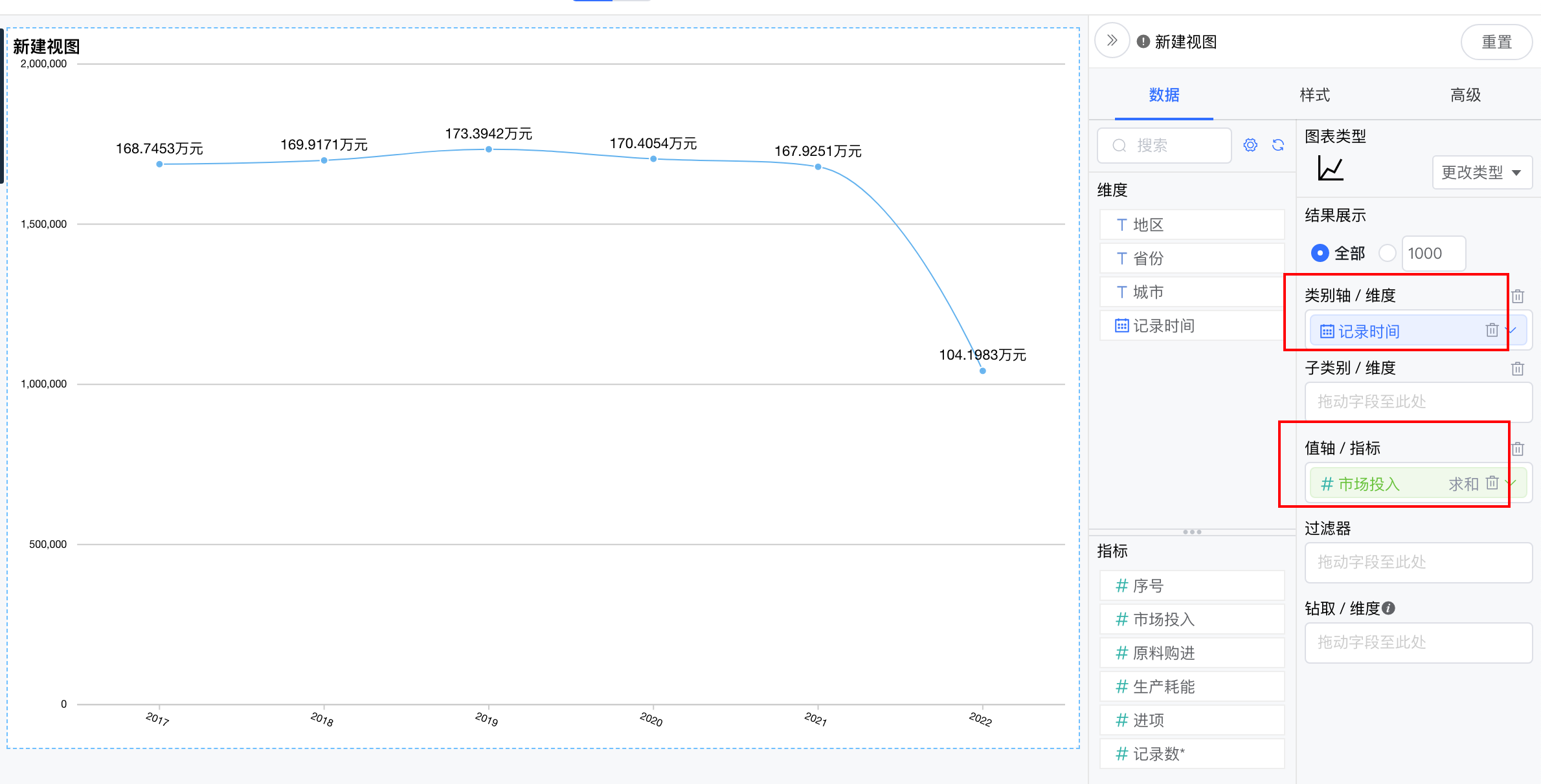 [Bug]分组折线图，添加子类别后，数值格式不生效 · Issue #4137 · dataease/dataease · GitHub