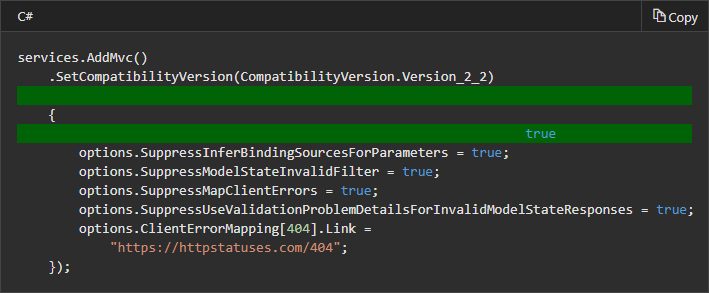 Partial green (added) code text is not appearing · Issue #13178 ...