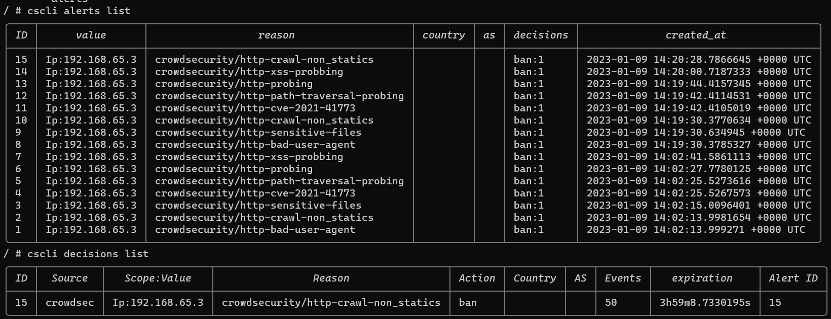 CrowdSec doesn't raise issues in Kubernetes Cluster · Issue #1976 ...