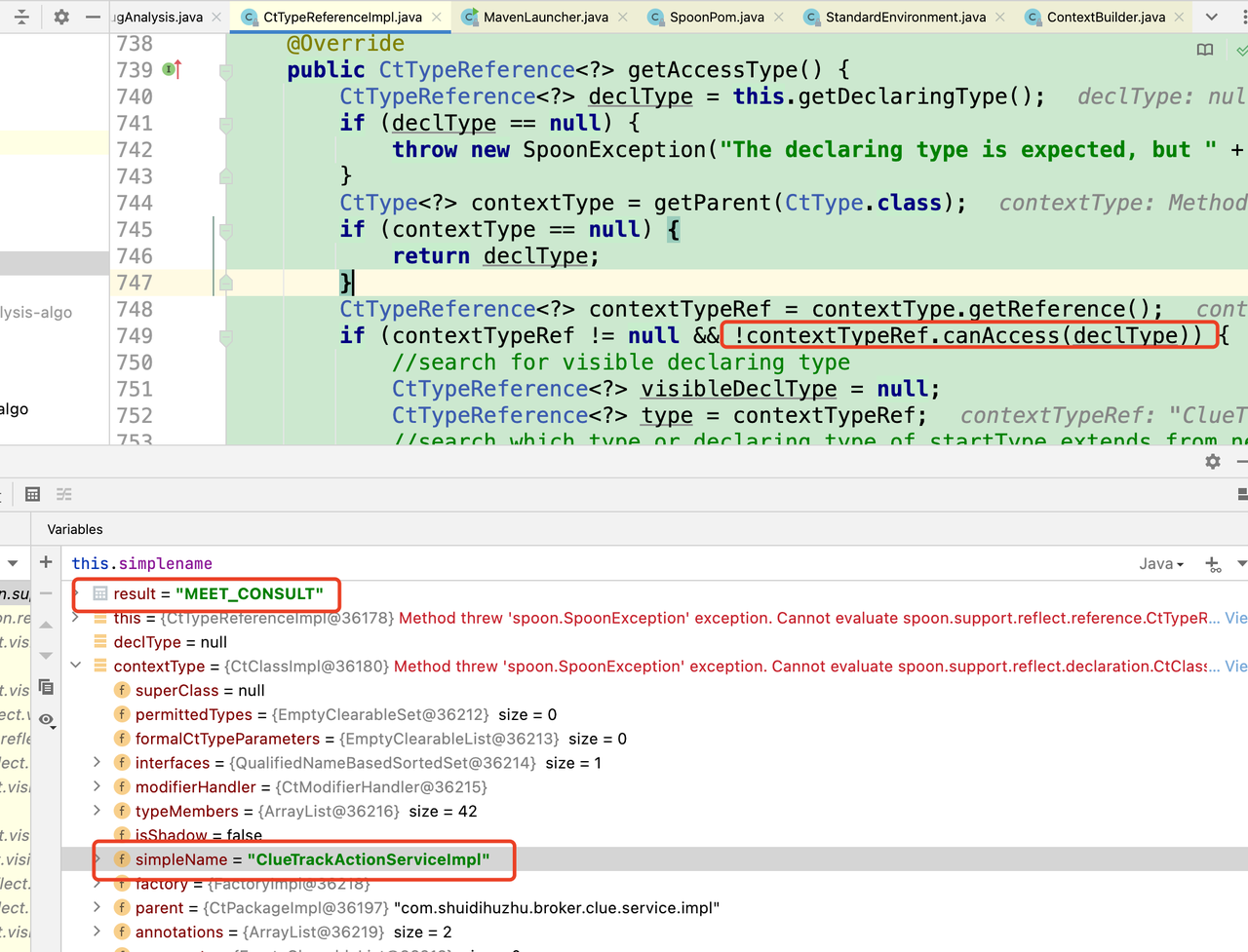 [Bug] Cannot compute access path to type · Issue 5130 · INRIA/spoon