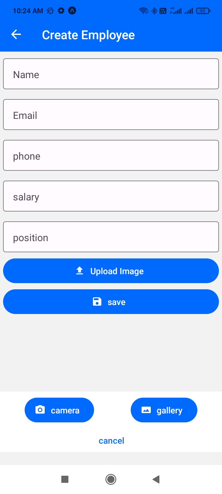 Employee Form Using React GitHub - sanjayyadavgithub/React-Native-Employee-App: This Project ...