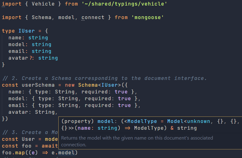 Problem with model typing. · Issue #11675 · Automattic/mongoose · GitHub