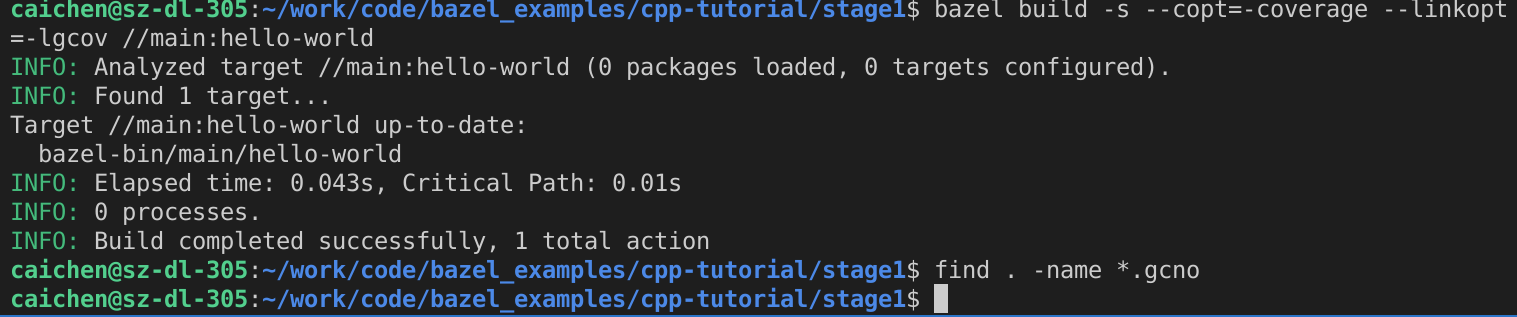 Failed to generate C++ Coverage file with bazel 3.5.0 on Ubuntu · Issue ...
