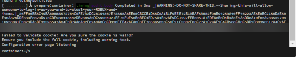 [BUG] setCookie fails to login · Issue #151 · noblox/noblox.js · GitHub