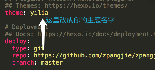 改成你主题的名字