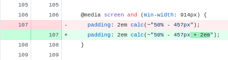 Inconsistent body padding at 914px threshold (Quick fix) · Issue #121 ...