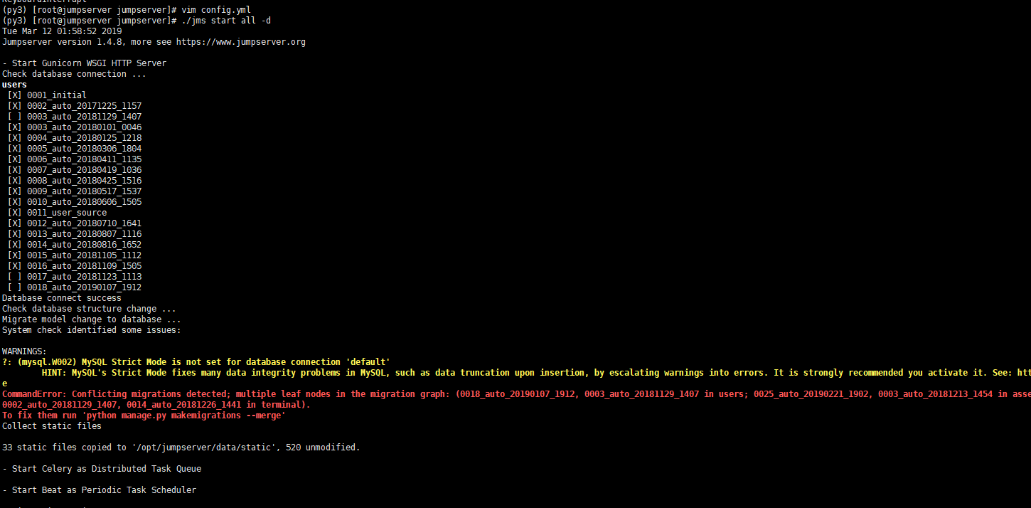 1.4.4升级到1.4.8 · Issue #2490 · jumpserver/jumpserver · GitHub