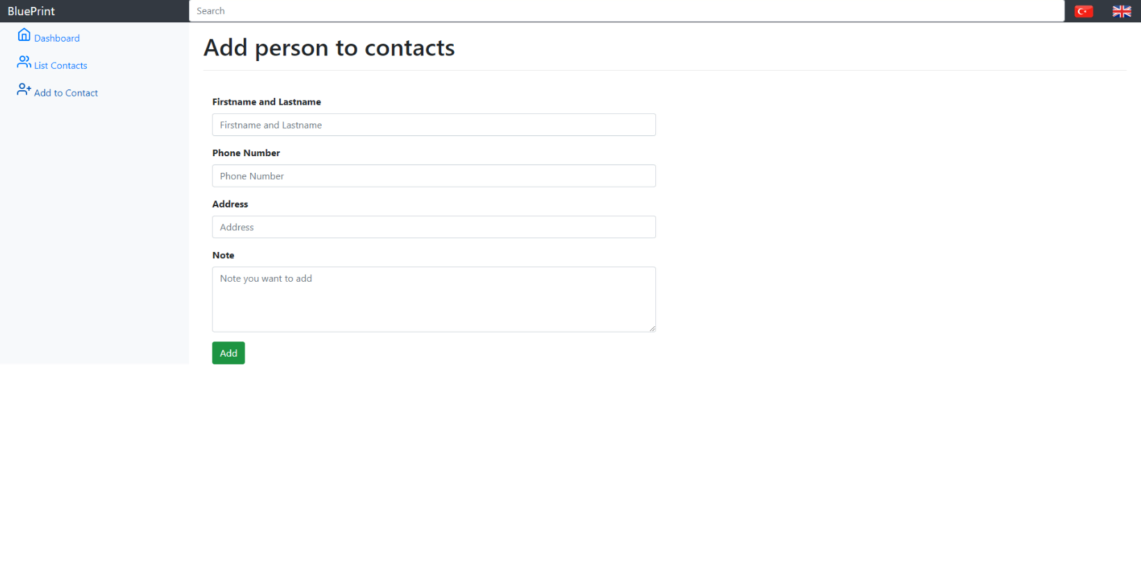 GitHub - DAMMXVI/ContactWebApplication: Contact Web Application with ...