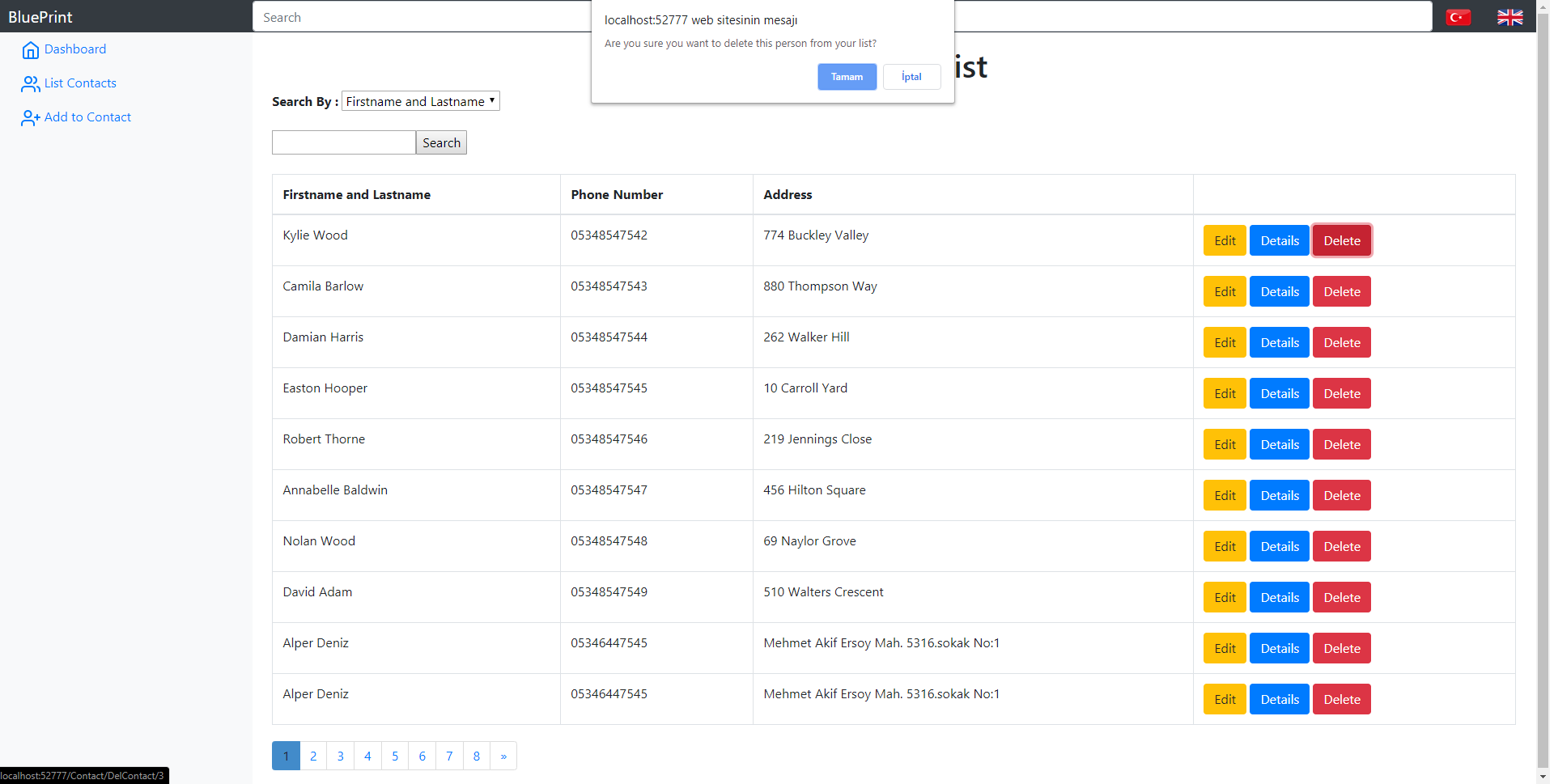 GitHub - DAMMXVI/ContactWebApplication: Contact Web Application with ...