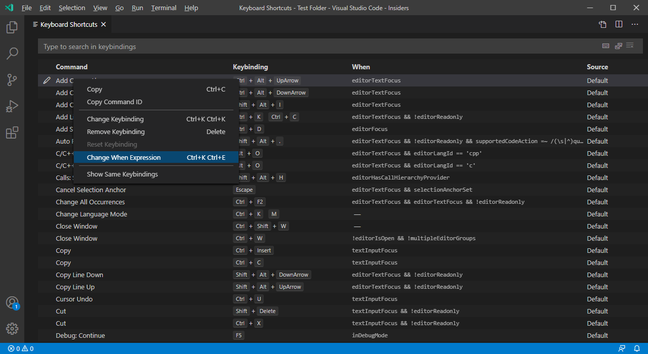 `workbench.action.focusActiveEditorGroup` doesn't work with ...