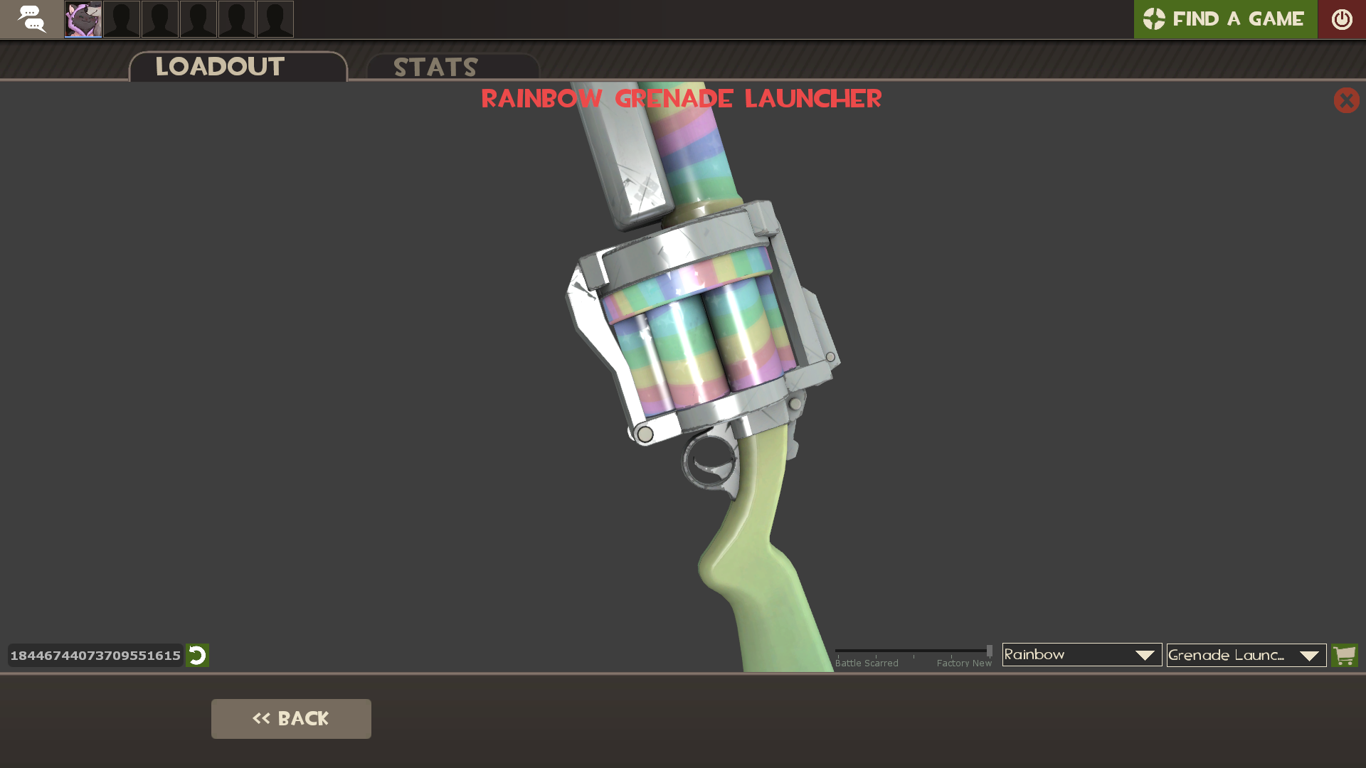 [TF2] The lighting on the War Paint viewer breaks when opening the game