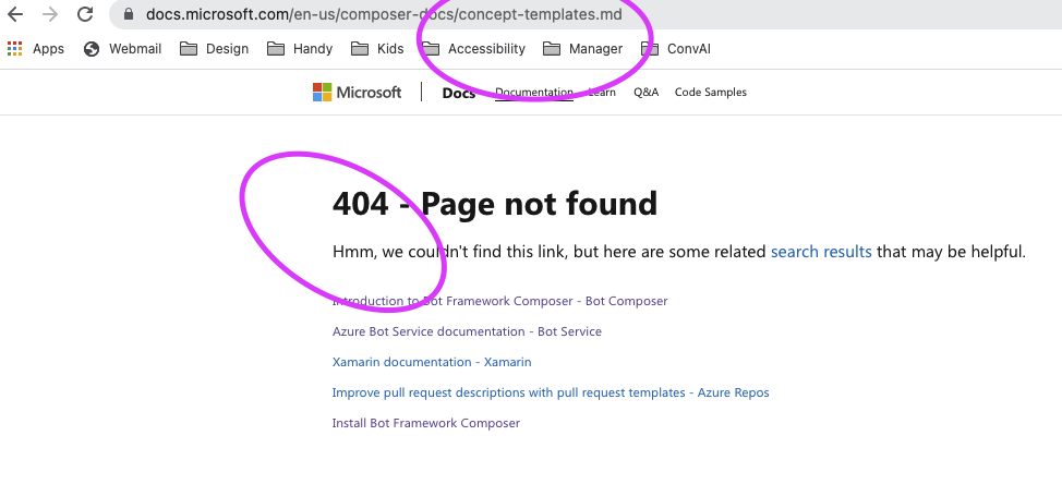 Link to termplates doc gives 404 · Issue #8473 · microsoft/BotFramework ...