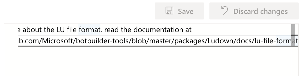 Visual issue : text editor does not wrap text but scrolls horizontally ...