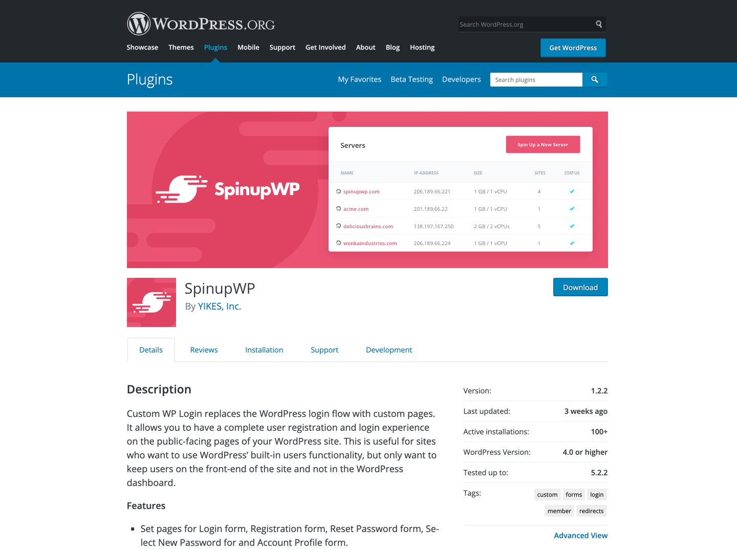 Plugin needs logo and banner assets for wp.org · Issue #13 · spinupwp ...