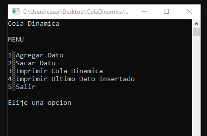 GitHub - AlexyzFlorez/Cola-Dinamica-Estructura-De-Datos: Implementación ...