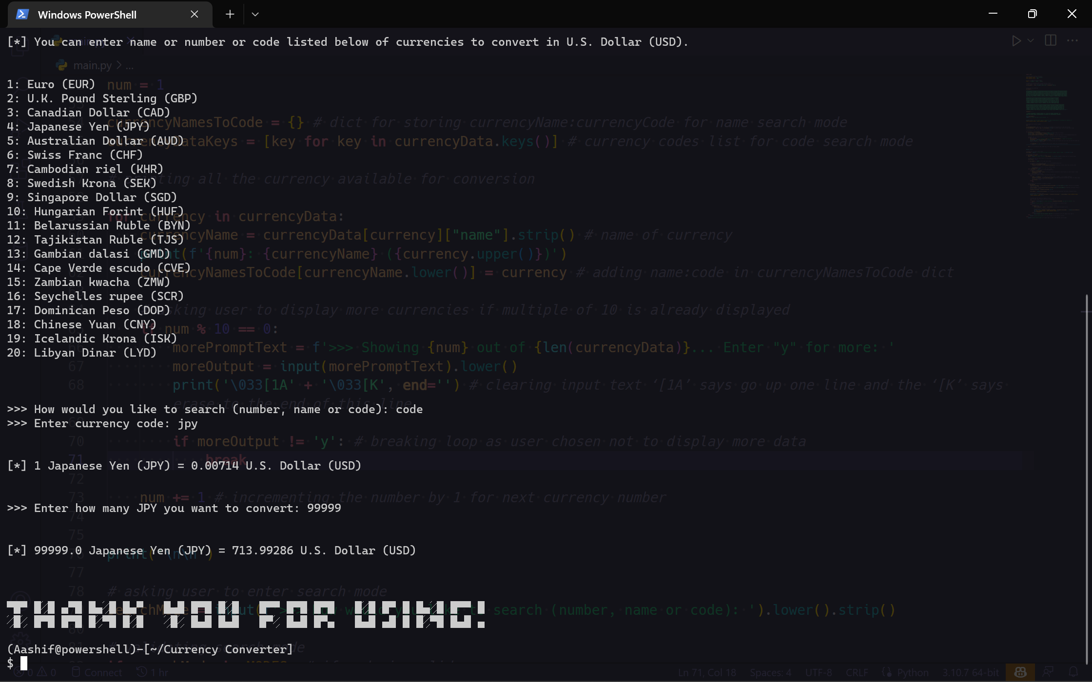 GitHub - 445h1f/currency-converter: Simple Python Program to convert ...