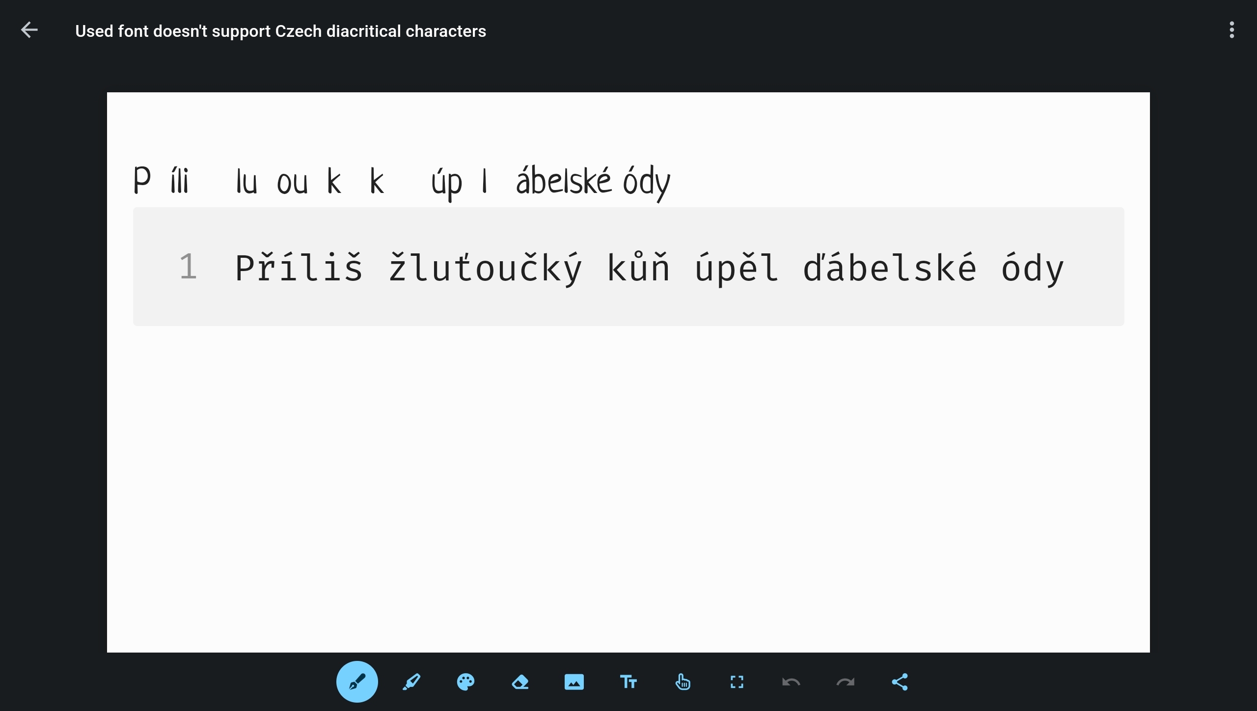 Font Doesn t Support Czech Diacritics Characters Issue 212 Saber font-doesn-t-support-czech-diacritics-characters-issue-212-saber