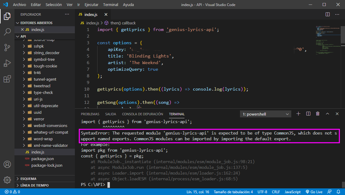 Help to implement app [No issue] · Issue #6 · farshed/genius-lyrics-api ...