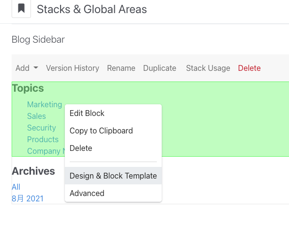 Cannot change block template in stack dashboard · Issue #10667 ...