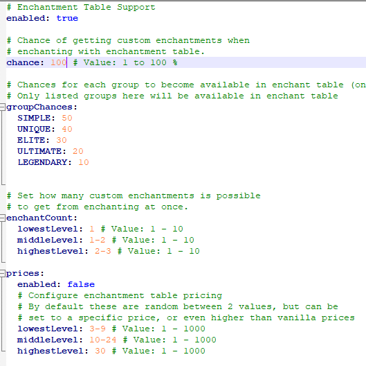 Advanced Enchantments not working with villagers or enchantment table