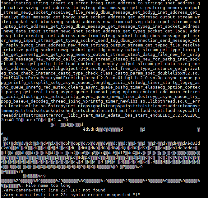 Cross compilation for ARM using GigE camera and Aravis · Issue #245 ...