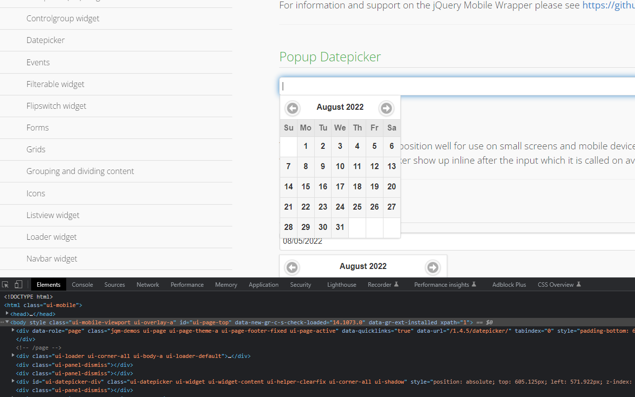 GitHub - mawaddahH/Pick-a-Date-in-any-Online-Date-Widget: Assignment 1 ...