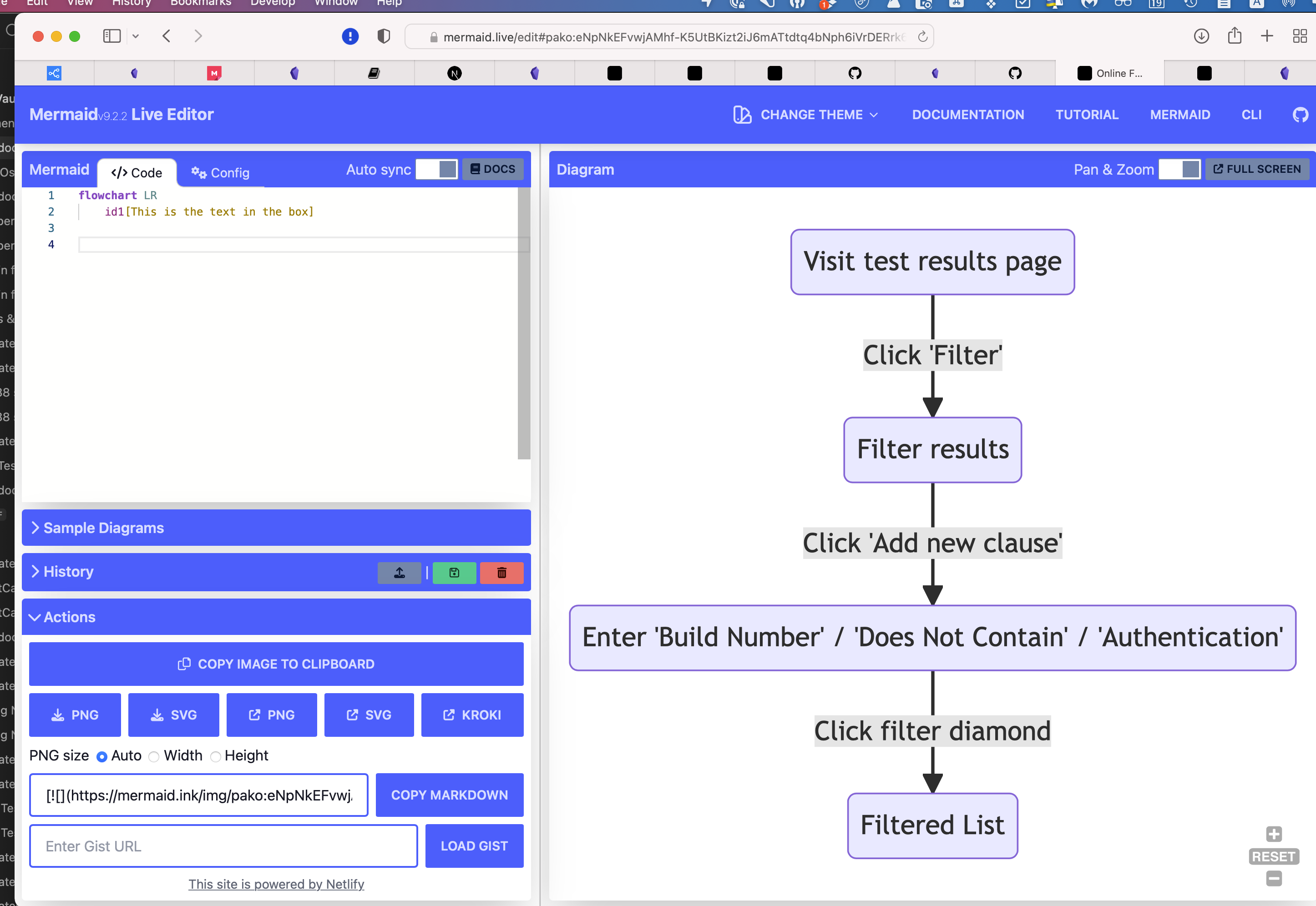 No "view" button on the live editor · Issue #1097 · mermaid-js/mermaid ...