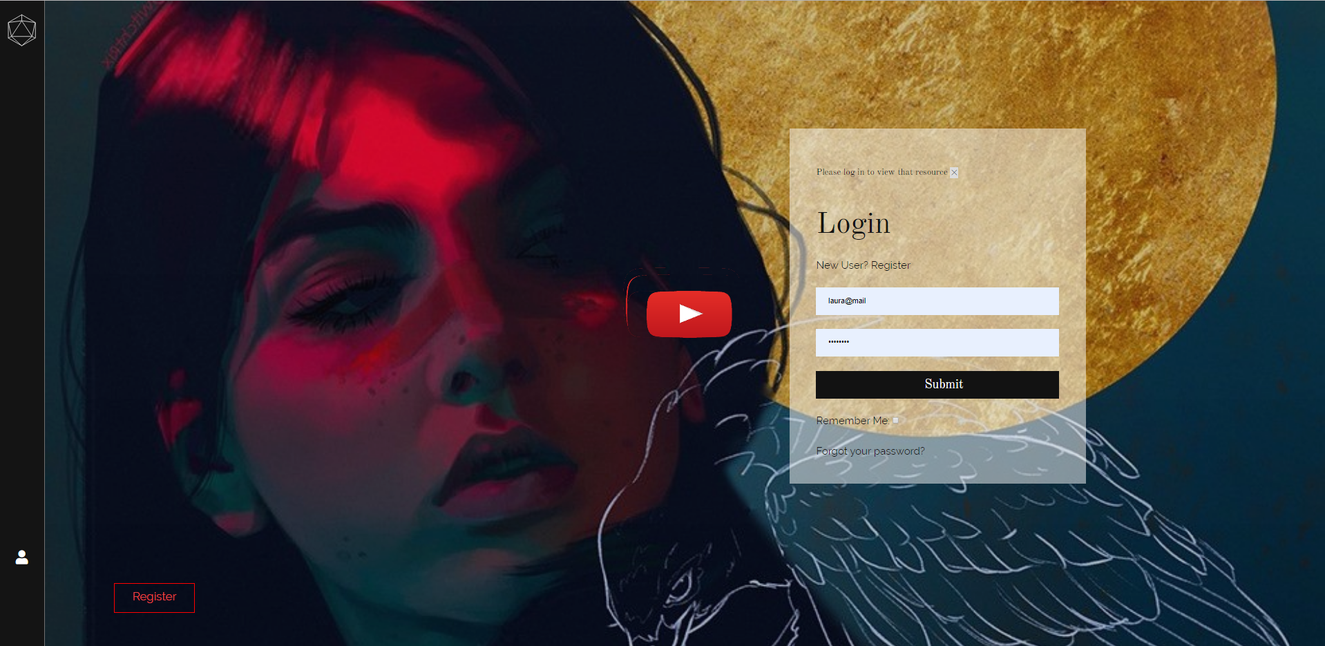 login