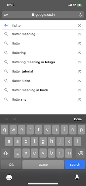 keyboard prediction text is not showing in webview_flutter ios. · Issue ...