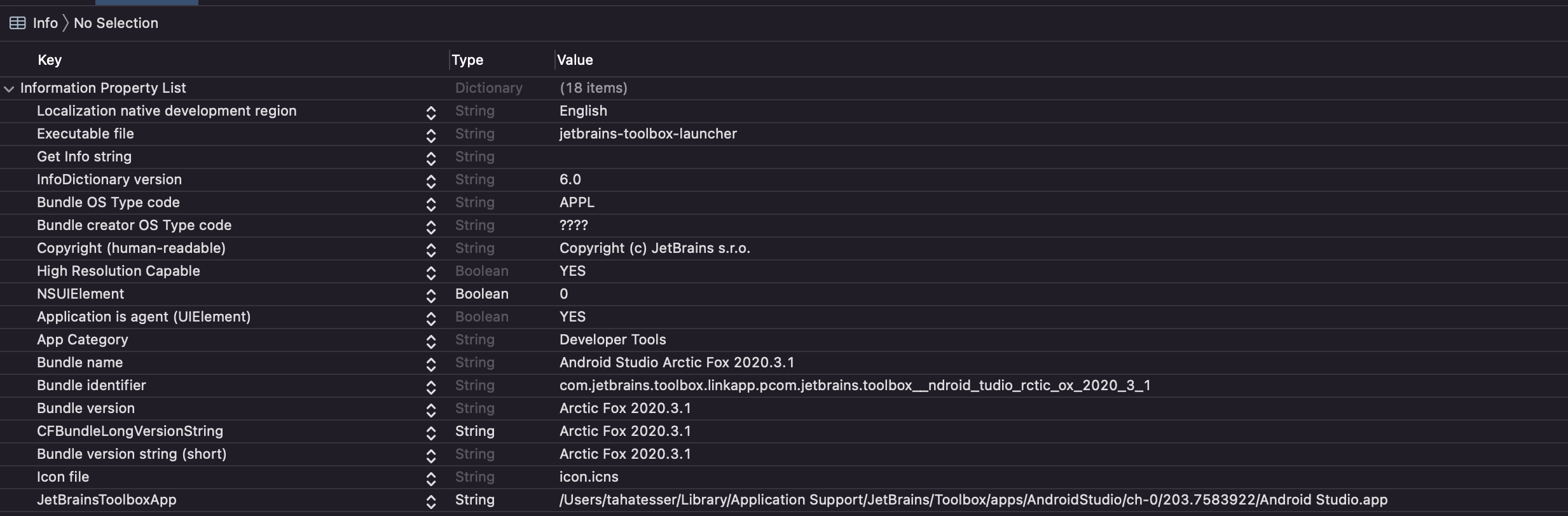 [tools] fix Android Studio duplicate detection when installed via