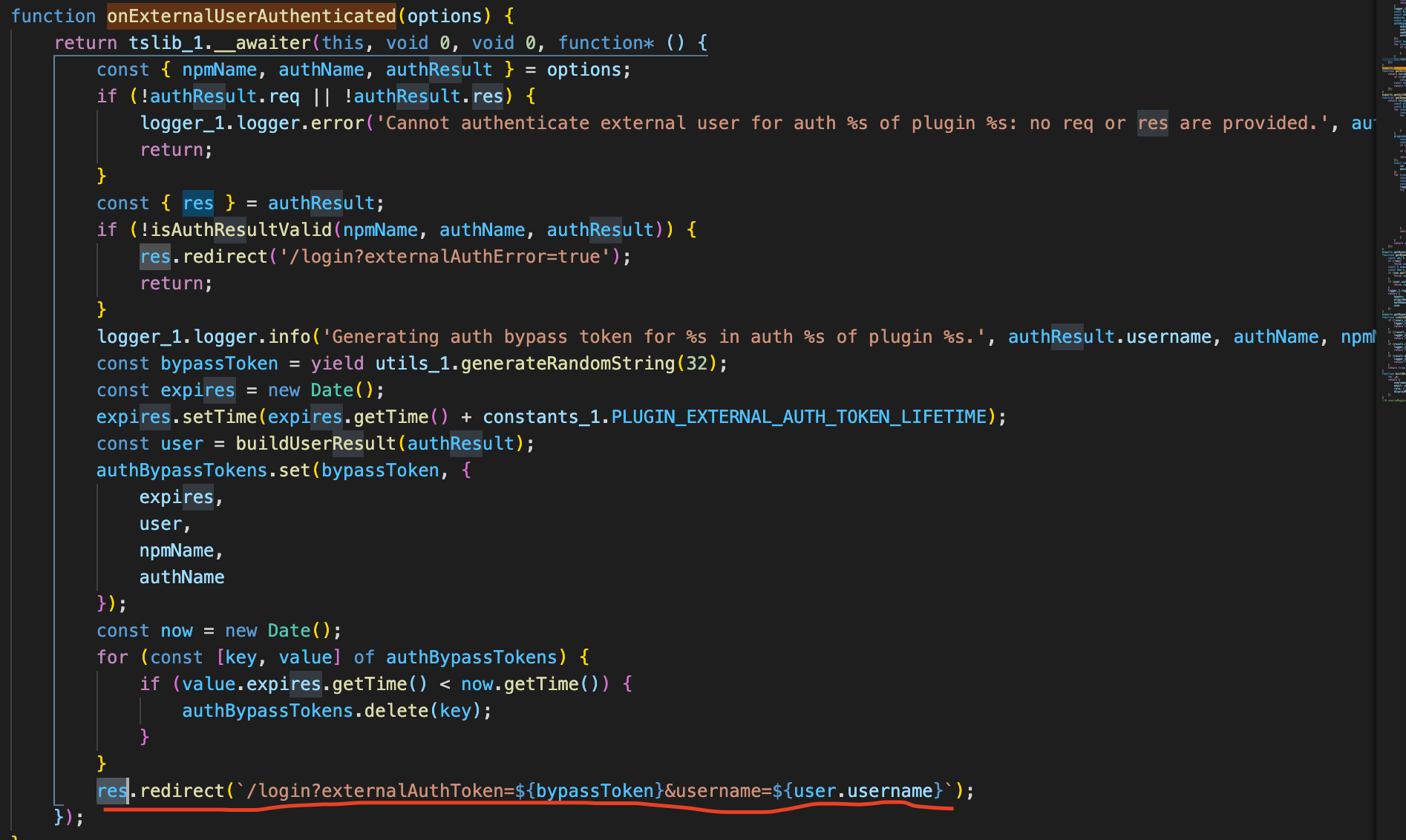 Retrieve authorisation token from external auth method · Issue #3959 ...