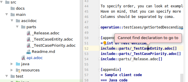 include not parsed/recognized after a title or appendix · Issue #319 ...