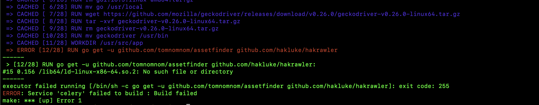 Bug - Installation Error on MacOS and Kali Linux · Issue #509 ...