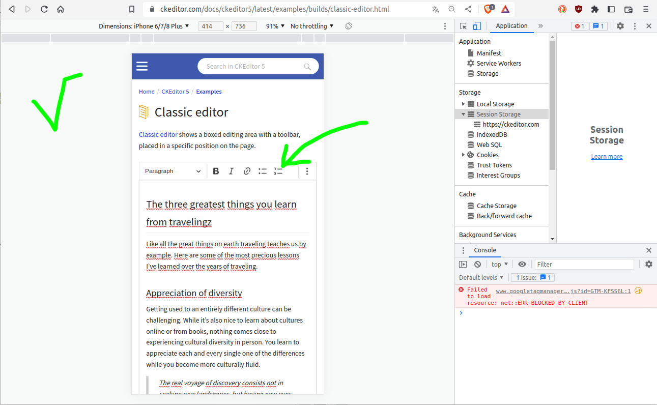 iPhone -> IOS 12.5.4 -> Safari - Editor not showing up · Issue #13049 ...