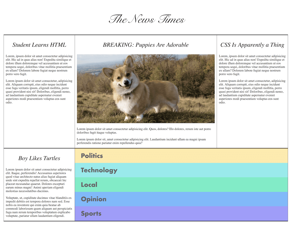 GitHub - nikhilcreddy/frontendmasters-HTML-CSS-project: HTML & CSS ...