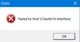 Osiris broke after latest update (1.1.2021 crash) · Issue #3483 ...