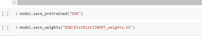 How To Load Locally Saved Tensorflow Distillbert Model · Issue 2645 · Huggingfacetransformers