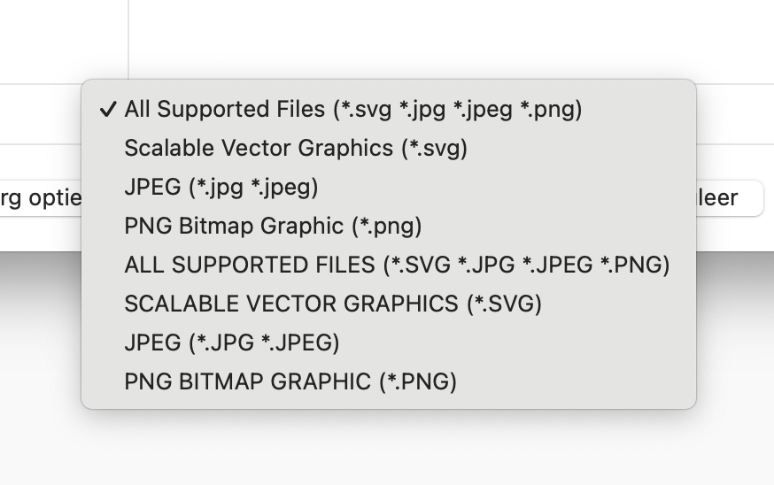 "Add image" does not reveal images with file extensions in uppercase letters · Issue 19910