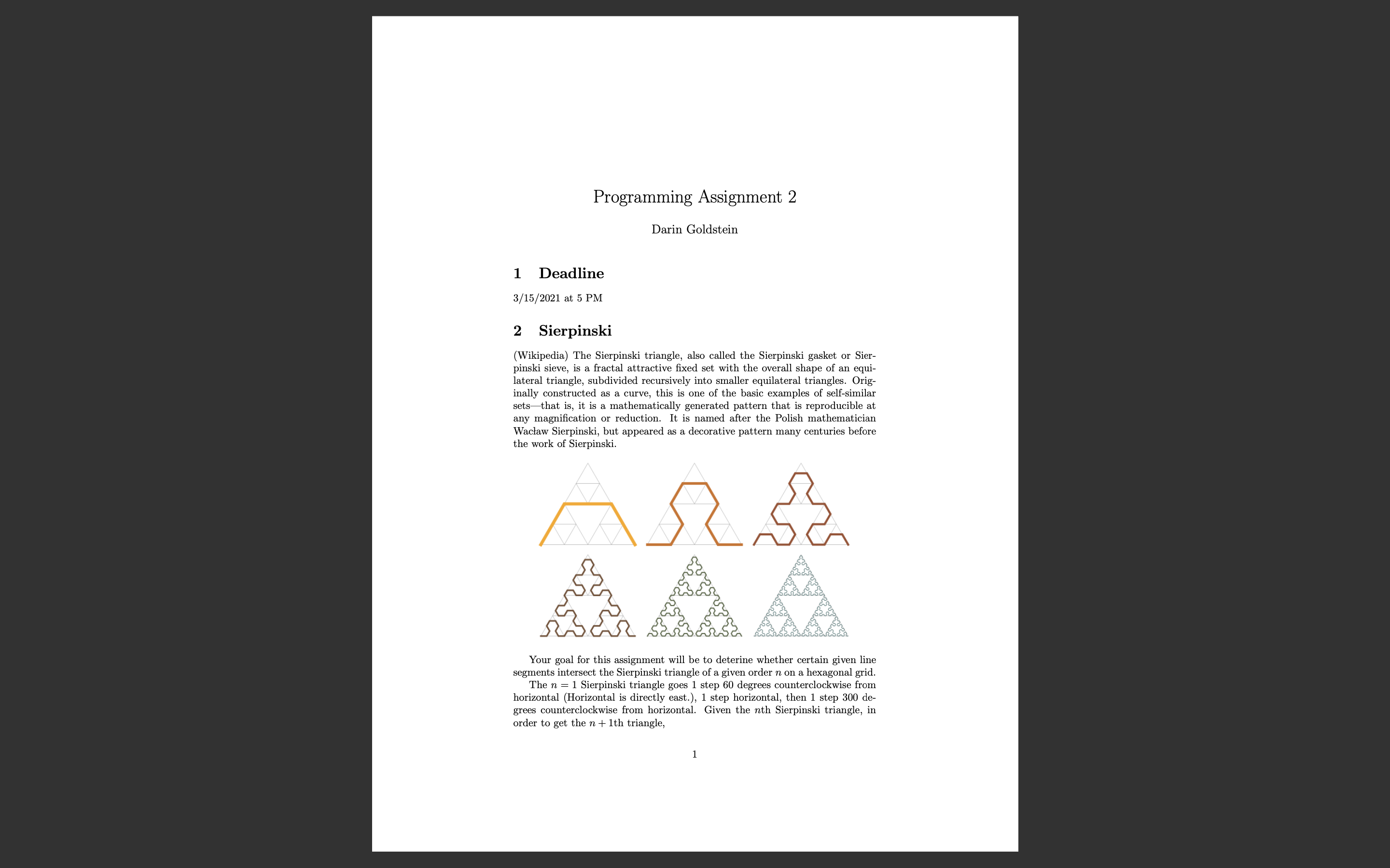 GitHub AnthraciteData/SierpinskiTriangle