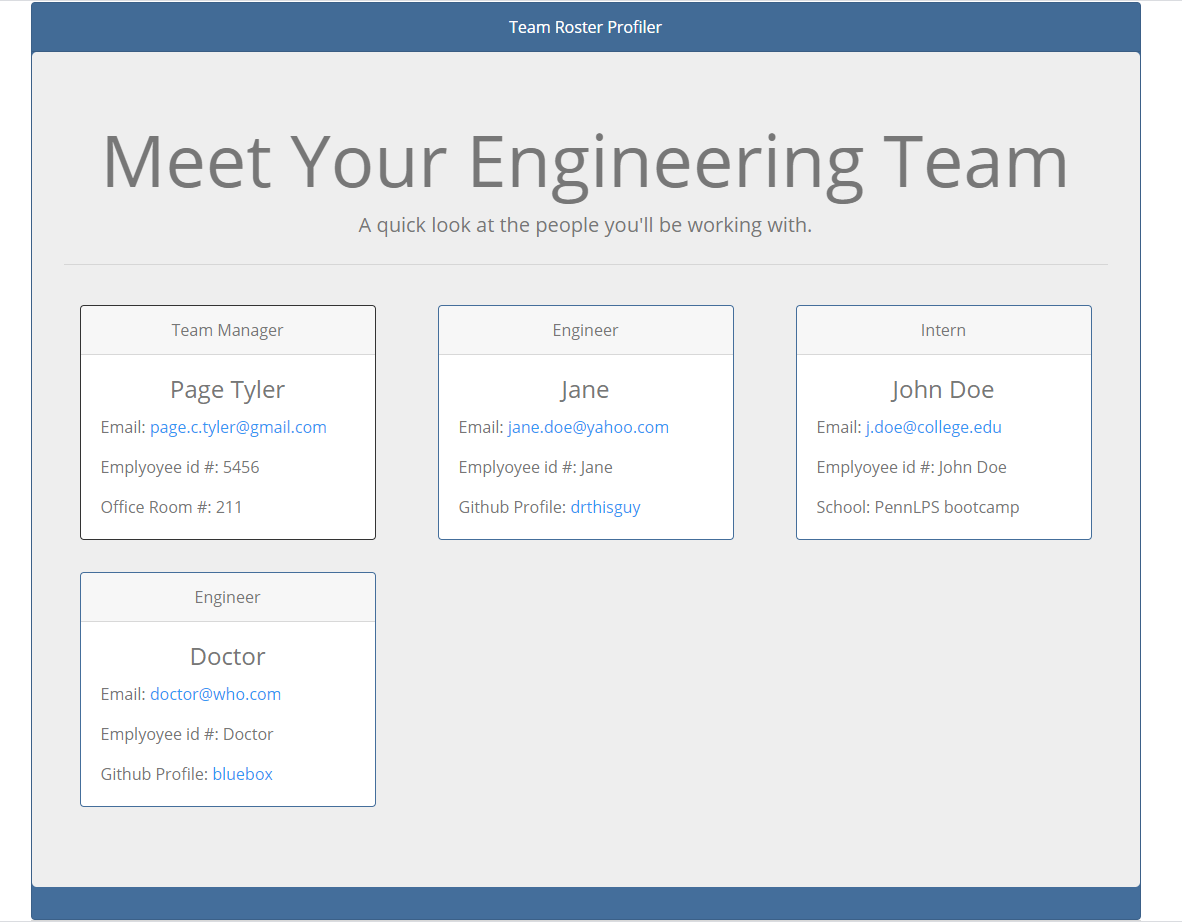 GitHub - drthisguy/09-Engineering-Team-Generator: Software Engineering ...