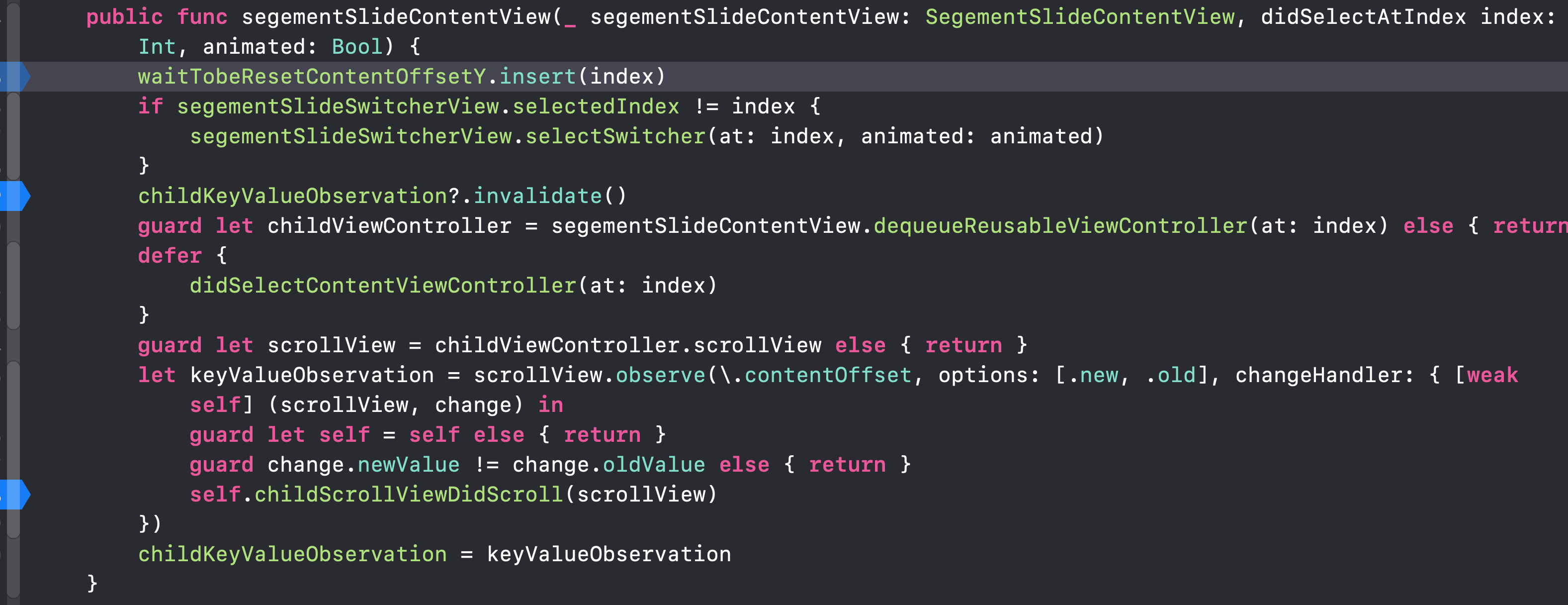 在某些场景下会触发：无法将 headerView 继续下滑 · Issue #22 · Jiar/SegementSlide · GitHub