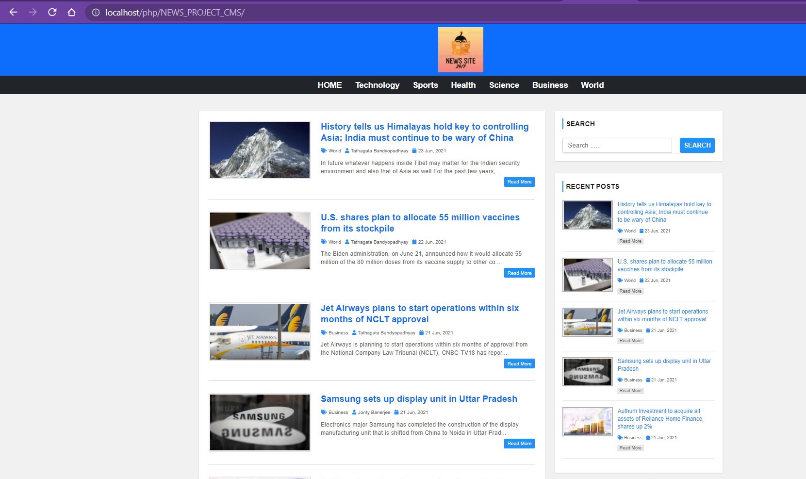 GitHub - tathagatabandyo/NEWS_PROJECT: NEWS PROJECT IN PHP(NEWS PROJECT ...
