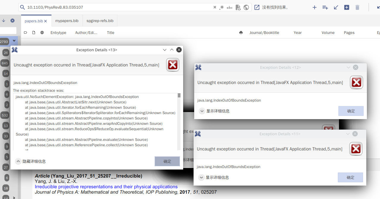 Problem when searching DOI · Issue #8507 · JabRef/jabref · GitHub