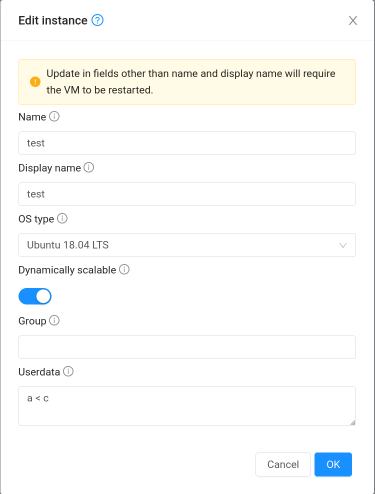 userdata