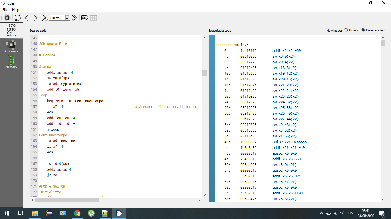 Console printing · Issue #60 · mortbopet/Ripes · GitHub