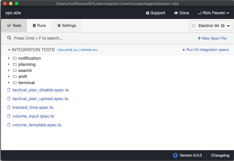 Option to see git status changes by color · Issue #19194 · cypress-io ...
