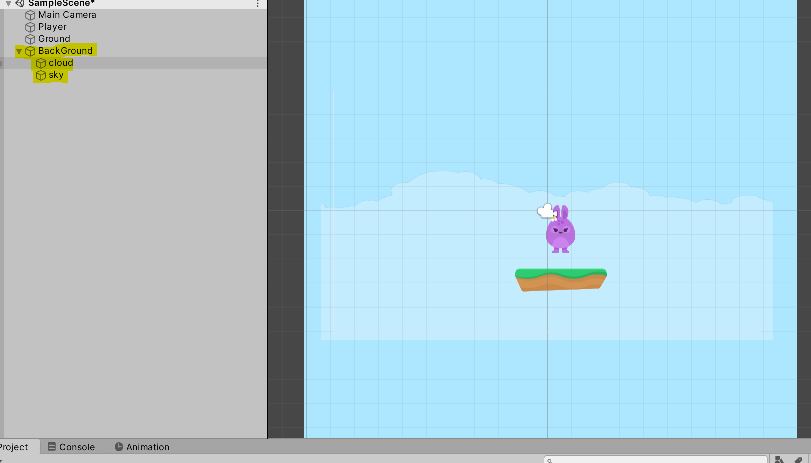 2-1 배경 제작 - 유니티 헤엄치기 [따라하면서 배우는 유니티 2D 입문서]